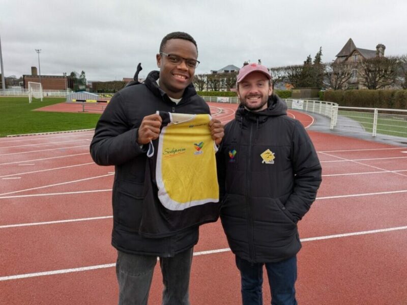 Lisieux : après seulement 6 mois d’athlétisme, Stone Nono est déjà qualifié aux championnats de France
