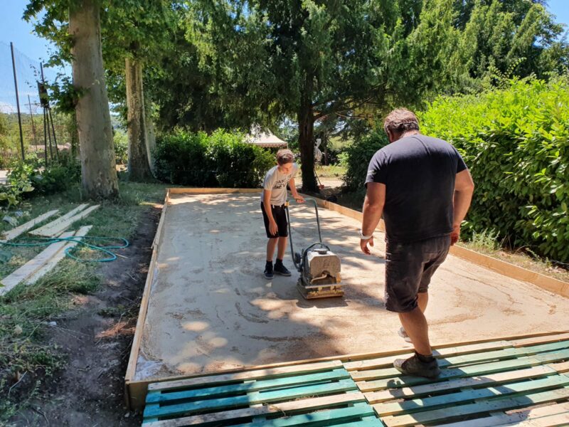 Bref ! On a fait un boulodrome… au ditep d&rsquo;Aix-en-Provence