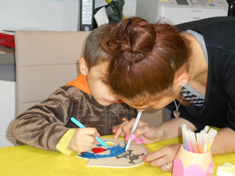 Un atelier parents-enfants