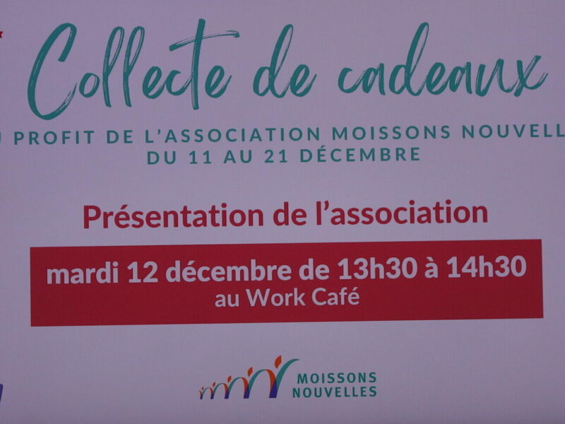 Des cadeaux pour Noël de la part de la société SYSTRA