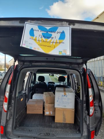 Pellevoisin : les jeunes de l&rsquo;ITEP se mobilisent pour l&rsquo;Ukraine