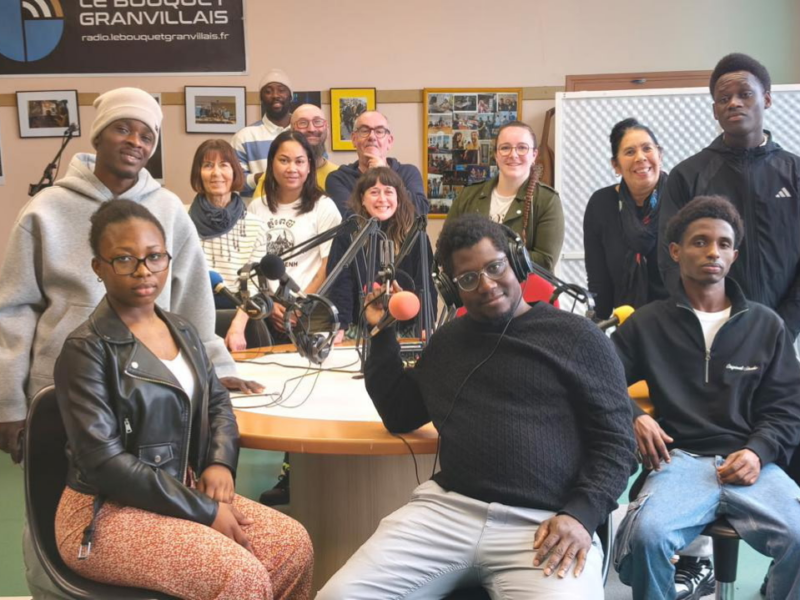 Les jeunes du DAMNA de Saint-Lô découvrent la radio et réalisent leur premier podcast