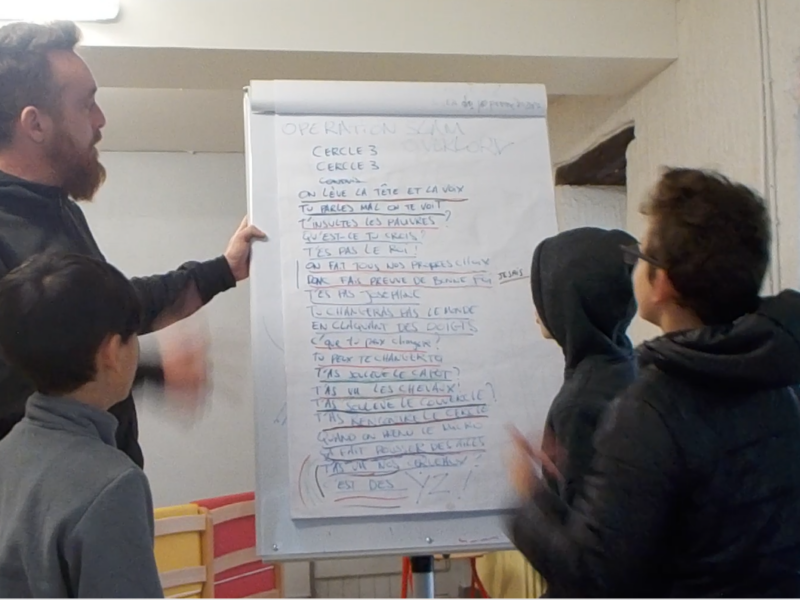 Slam à l&rsquo;institut thérapeutique de Gesvres